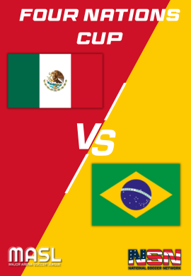 MASL - FOUR NATIONS CUP - MEXICO vs BRAZIL