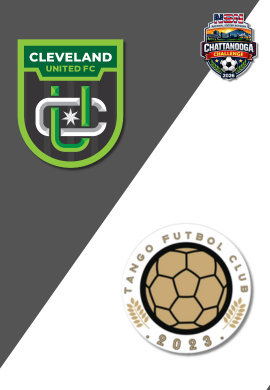 CHATTANOOGA CHALLENGE - CLEVELAND UNITED FC vs TANGO FC