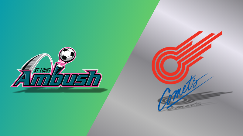 MASL - ST. LOUIS AMBUSH vs KANSAS CITY COMETS - GAME# 18
