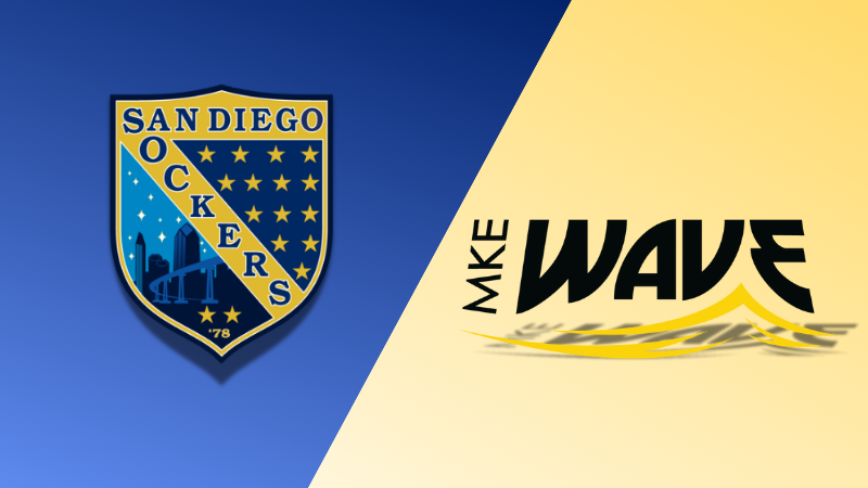 MASL - SAN DIEGO SOCKERS vs MILWAUKEE WAVE - GAME#35