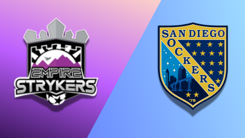 MASL - EMPIRE STRYKERS vs SAN DIEGO SOCKERS - GAME# 58