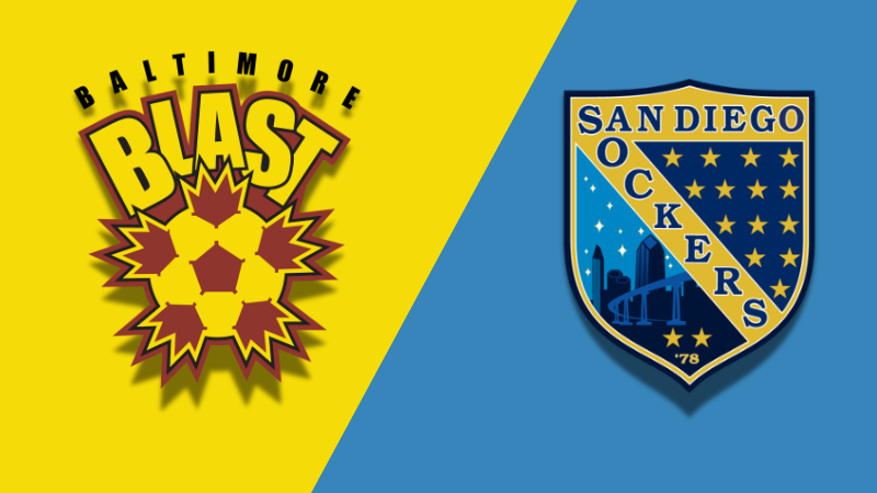 MASL - BALTIMORE BLAST vs SAN DIEGO SOCKERS - GAME# 78