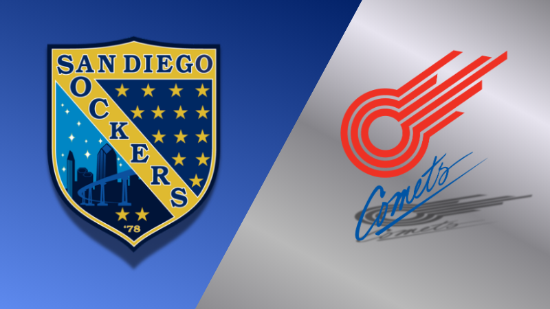 MASL - KANSAS CITY COMETS vs SAN DIEGO SOCKERS - GAME# 81