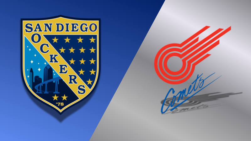 MASL - SAN DIEGO SOCKERS vs KANSAS CITY COMETS - GAME# 84