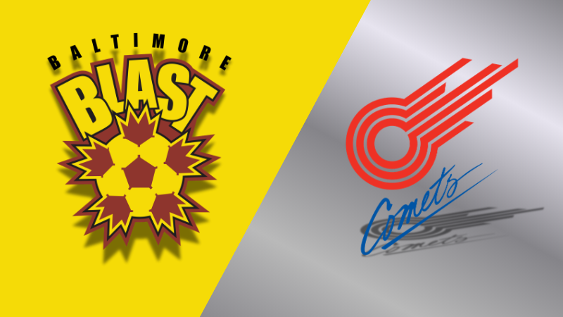 MASL - BALTIMORE BLAST vs KANSAS CITY COMETS - GAME# 86