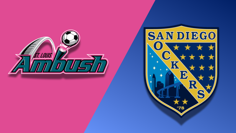 MASL - ST. LOUIS AMBUSH vs SAN DIEGO SOCKERS - GAME# 90