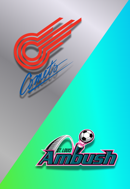 MASL - KANSAS CITY COMETS vs ST. LOUIS AMBUSH - GAME#16