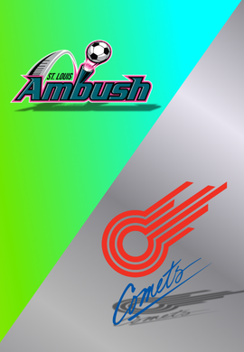 MASL - ST. LOUIS AMBUSH vs KANSAS CITY COMETS - GAME# 18