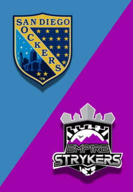MASL - SAN DIEGO SOCKERS vs EMPIRE STRYKERS - GAME# 73