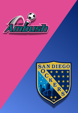 MASL - ST. LOUIS AMBUSH vs SAN DIEGO SOCKERS - GAME# 90