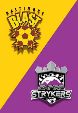 MASL - BALTIMORE BLAST vs EMPIRE STRYKERS - GAME# 62