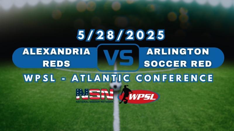 WPSL - ATLANTIC CONFERENCE - DISTRICT DIVISION | ALEXANDRIA REDS vs ARLINGTON SOCCER RED