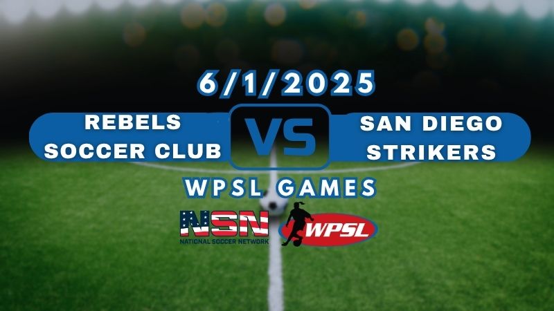 WPSL | REBELS SOCCER CLUB vs SAN DIEGO STRIKERS