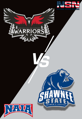 NAIA WOMENS SOCCER | ROCHESTER CHRISTIAN VS SHAWNEE STATE