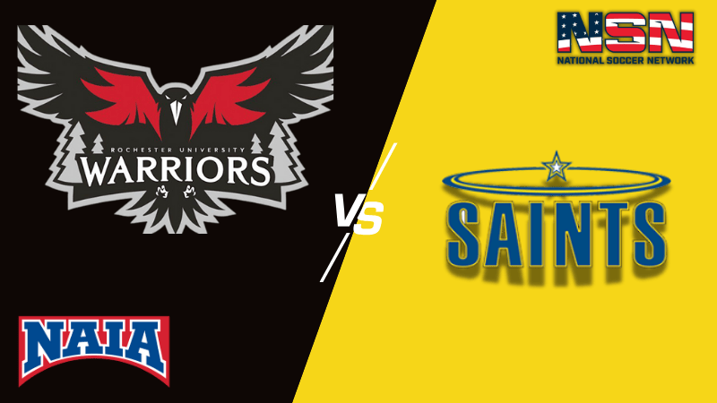 NAIA MENS SOCCER | ROCHESTER CHRISTIAN VS SIENA HEIGHTS