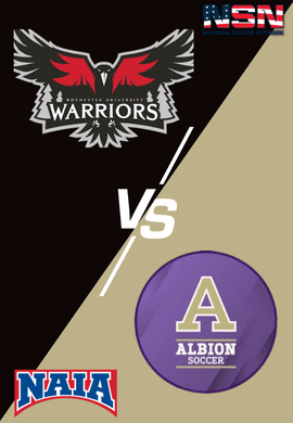 NAIA MENS SOCCER | ROCHESTER CHRISTIAN VS ALBION