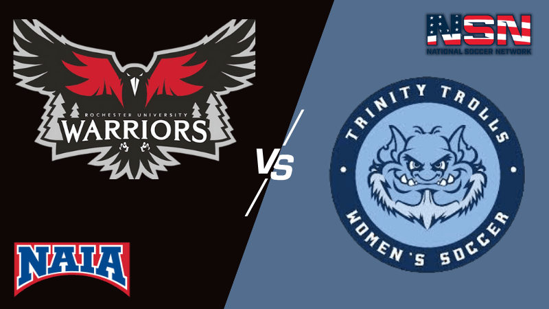 NAIA WOMENS SOCCER | ROCHESTER CHRISTIAN VS TRINITY CHRISTIAN