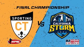 WPSL | FINAL CHAMPIONSHIP GAME