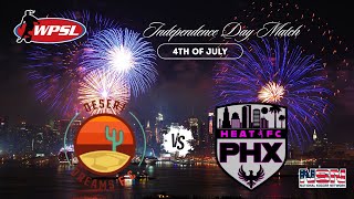 WPSL - DESERT CONFERENCE | DESERT DREAMS FC vs PHX HEAT FC