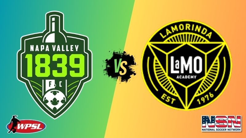 WPSL - NAPA VALLEY 1839 FC vs LAMORINDA UNITED